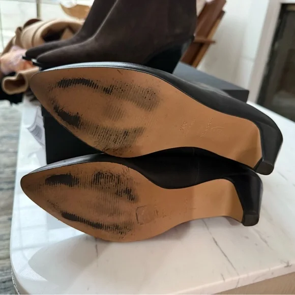 Sleek Black Ankle Booties - Picture 2 of 6